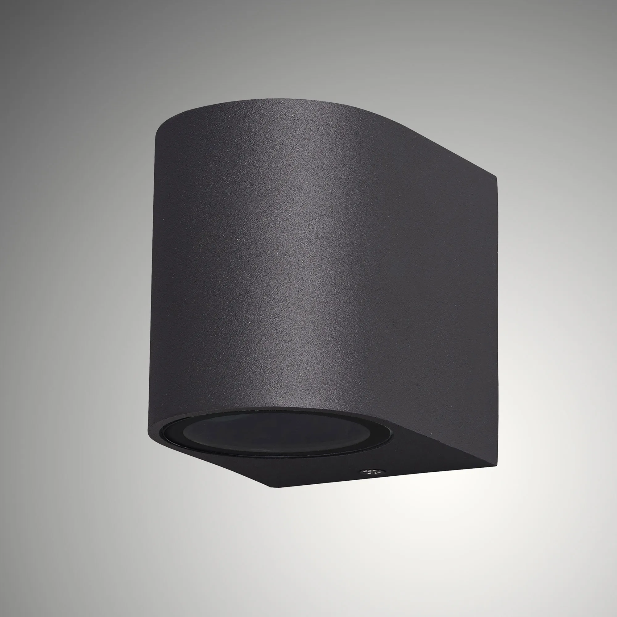 Kandanchu Round Wall Lamp 1 Light Anthracite M6512  Mantra Fusion Kandanchu Anthracite